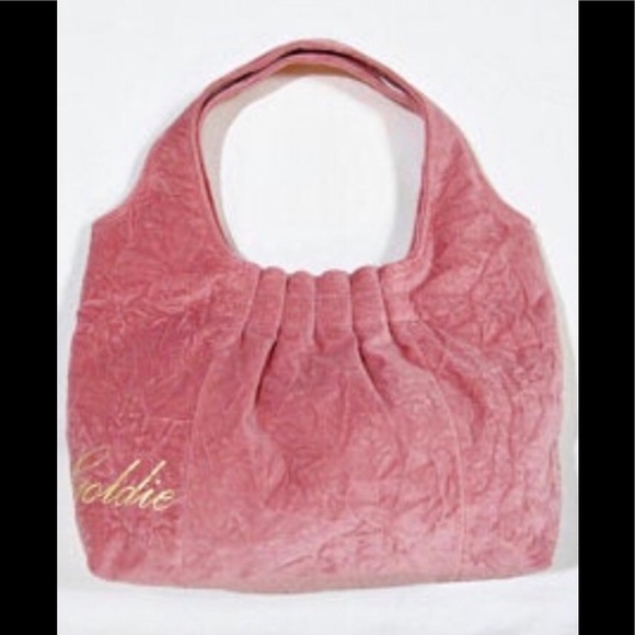 Goldie Handbags - Goldie Limited Edition crushed velvet hobo bag